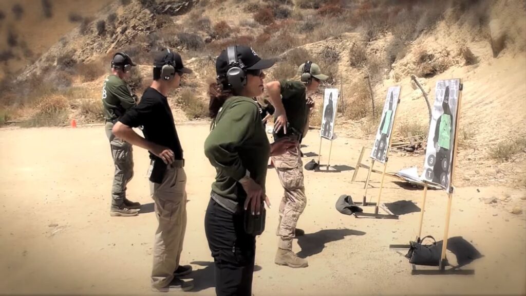 Range firing exercise for CCW